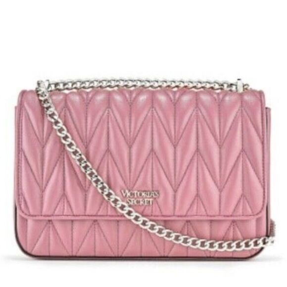 Victoria\'s Secret Chevron Quilt Bond Handb…